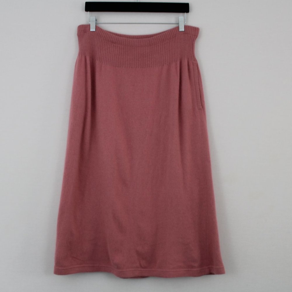 💥⬇️$40 Vintage Timwear Paris Pink Knit Skirt